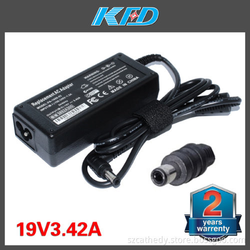 19V 3.42A 65W for Acer/Toshiba/Gateway/LG AC Adapter